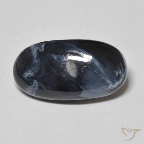 7.39ct Natürlicher Mehrfarbig Pietersite, Oval, Lichtundurchlässig