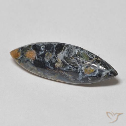 9,17 ctw natürlicher Mehrfarbig Pietersite, Marquise, Lichtundurchlässig