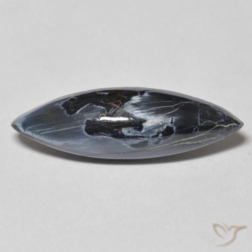 6.98ct Natürlicher Mehrfarbig Pietersite, Marquise, Lichtundurchlässig