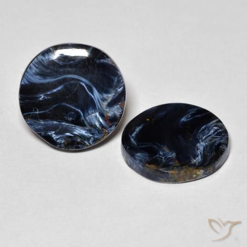 10.79 ct natürliche Mehrfarbig Pietersite-Edelsteine, Runden, Lichtundurchlässig