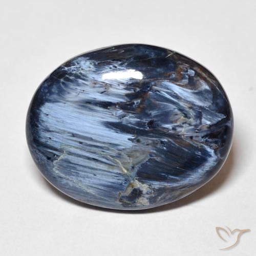 13.22ct Natürlicher Mehrfarbig Pietersite, Oval, Lichtundurchlässig