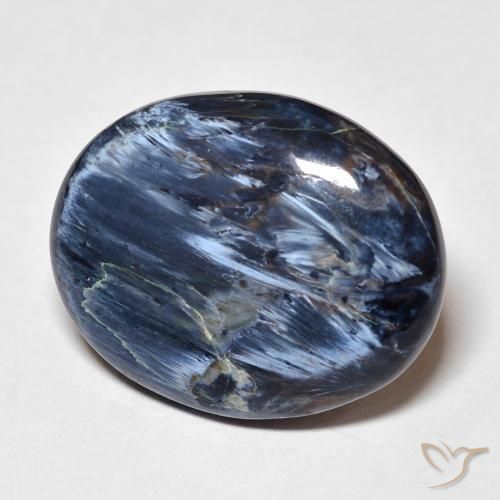 9,17 ctw natürlicher Mehrfarbig Pietersite, Oval, Lichtundurchlässig
