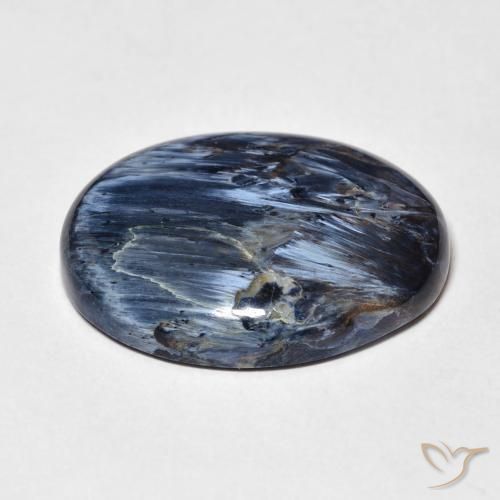 9,17 ctw natürlicher Mehrfarbig Pietersite, Oval, Lichtundurchlässig