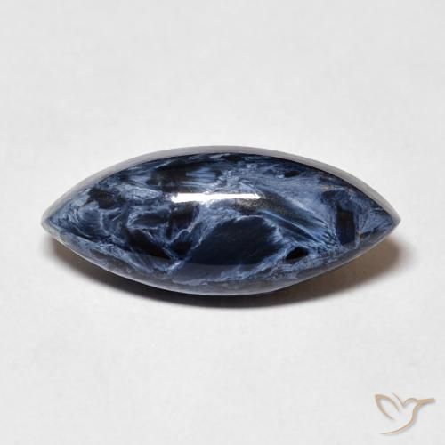 5.51ct Natürlicher Mehrfarbig Pietersite, Marquise, Lichtundurchlässig