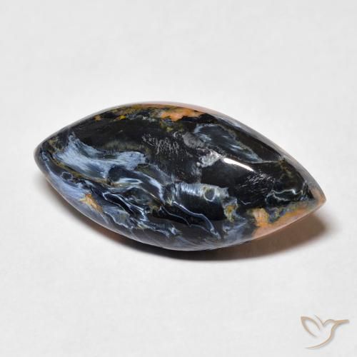 9,17 ctw natürlicher Mehrfarbig Pietersite, Marquise, Lichtundurchlässig