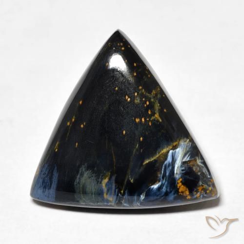 8.02ct Natürlicher Mehrfarbig Pietersite, Trillion, Lichtundurchlässig
