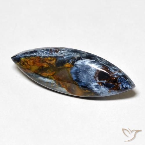 9,17 ctw natürlicher Mehrfarbig Pietersite, Marquise, Lichtundurchlässig