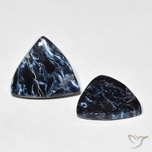 6.02 ct natürliche Mehrfarbig Pietersite-Edelsteine, Trillion, Lichtundurchlässig