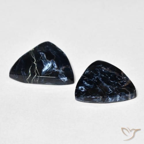 6.02 ct natürliche Mehrfarbig Pietersite-Edelsteine, Trillion, Lichtundurchlässig