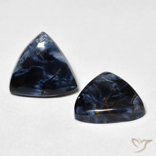 5.61 ct natürliche Mehrfarbig Pietersite-Edelsteine, Trillion, Lichtundurchlässig