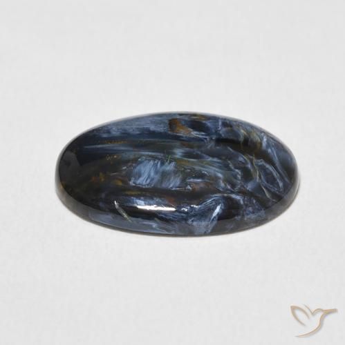 9,17 ctw natürlicher Mehrfarbig Pietersite, Oval, Lichtundurchlässig