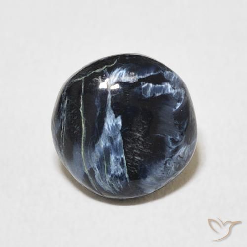 1.49ct Natürlicher Mehrfarbig Pietersite, Runden, Lichtundurchlässig