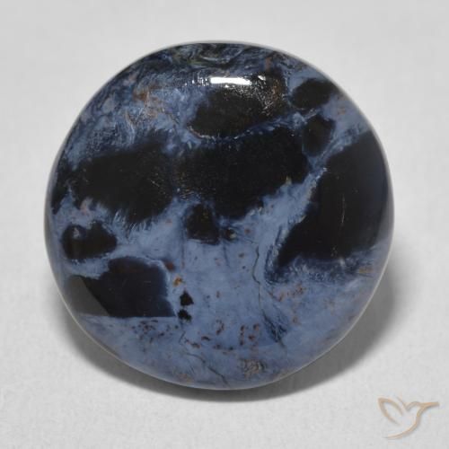 6.57ct Natürlicher Mehrfarbig Pietersite, Runden, Lichtundurchlässig