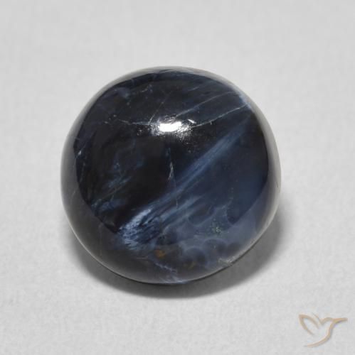 2.51ct Natürlicher Mehrfarbig Pietersite, Runden, Lichtundurchlässig