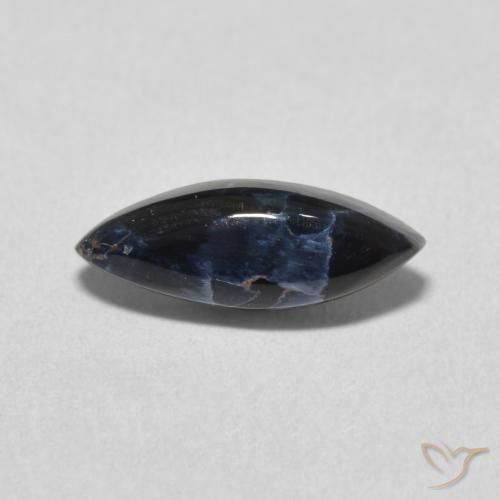 1.87ct Natürlicher Mehrfarbig Pietersite, Marquise, Lichtundurchlässig