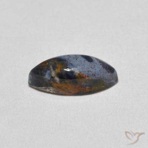 9,17 ctw natürlicher Mehrfarbig Pietersite, Marquise, Lichtundurchlässig