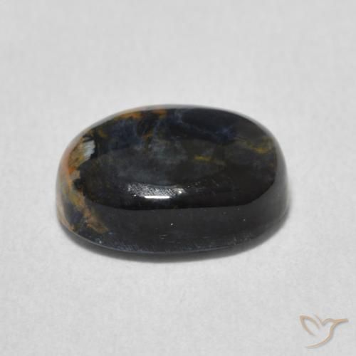 9,17 ctw natürlicher Mehrfarbig Pietersite, Oval, Lichtundurchlässig