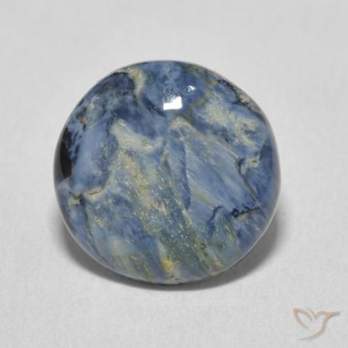 3.43ct Natürlicher Mehrfarbig Pietersite, Runden, Lichtundurchlässig