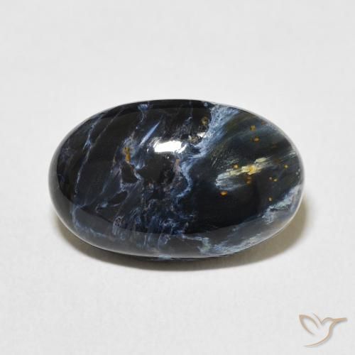 7.30ct Natürlicher Mehrfarbig Pietersite, Oval, Lichtundurchlässig