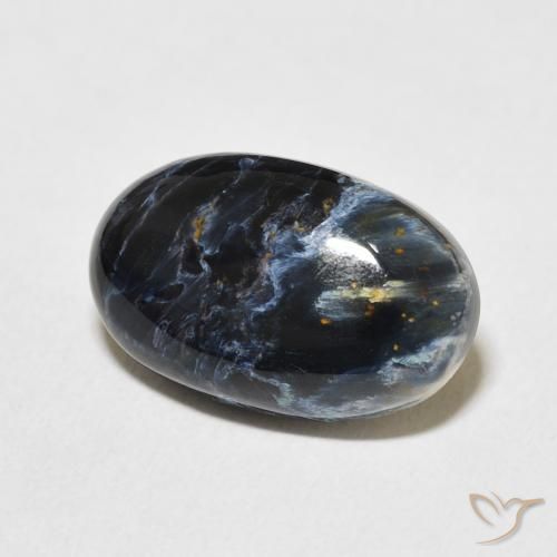 9,17 ctw natürlicher Mehrfarbig Pietersite, Oval, Lichtundurchlässig