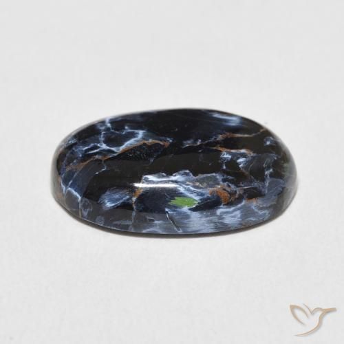 9,17 ctw natürlicher Mehrfarbig Pietersite, Oval, Lichtundurchlässig
