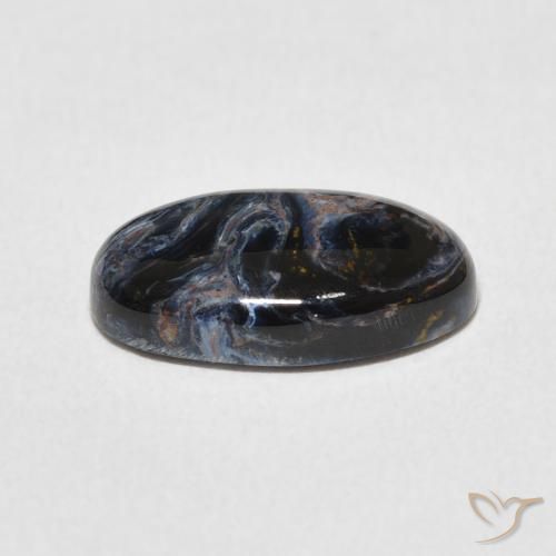 9,17 ctw natürlicher Mehrfarbig Pietersite, Oval, Lichtundurchlässig