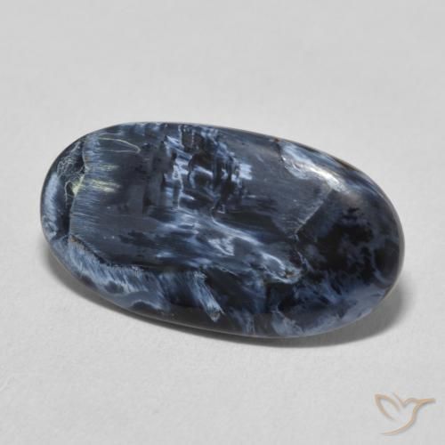 9,17 ctw natürlicher Mehrfarbig Pietersite, Oval, Lichtundurchlässig
