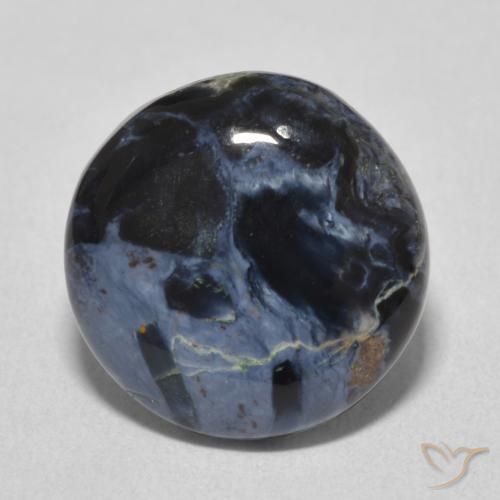 6.26ct Natürlicher Mehrfarbig Pietersite, Runden, Lichtundurchlässig