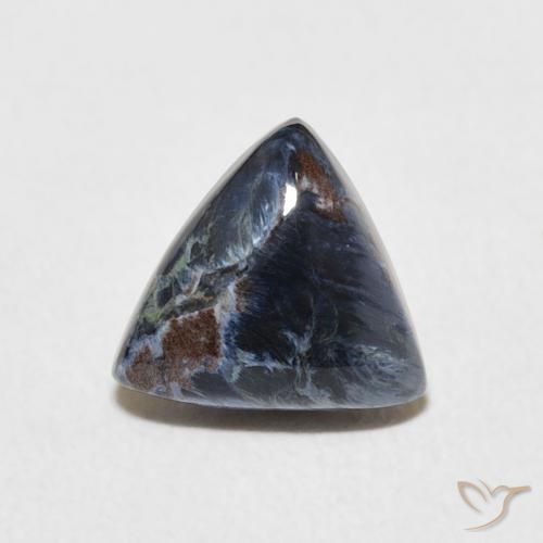 1.30ct Natürlicher Mehrfarbig Pietersite, Trillion, Lichtundurchlässig