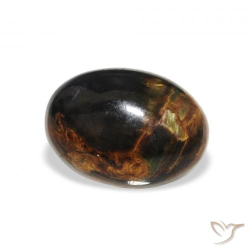 9,17 ctw natürlicher Mehrfarbig Pietersite, Oval, Lichtundurchlässig
