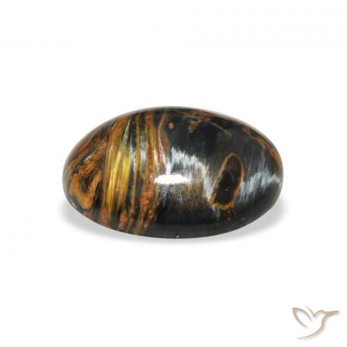 9,17 ctw natürlicher Mehrfarbig Pietersite, Oval, Lichtundurchlässig