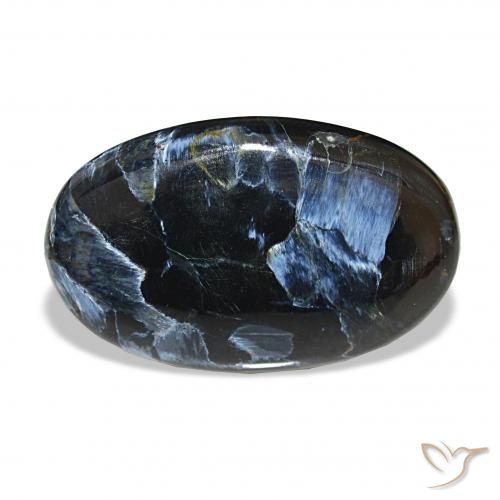 19.51ct Mehrfarbig Pietersite, Oval, Lichtundurchlässig