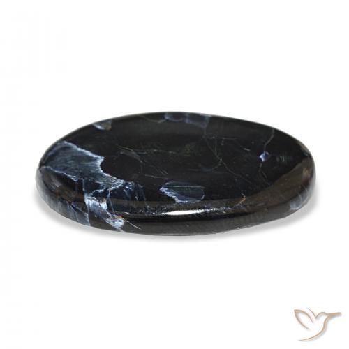 9,17 ctw natürlicher Mehrfarbig Pietersite, Oval, Lichtundurchlässig