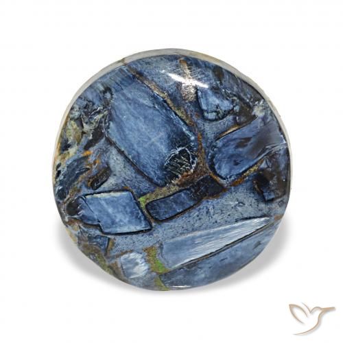 7.79ct Mehrfarbig Pietersite, Runden, Lichtundurchlässig