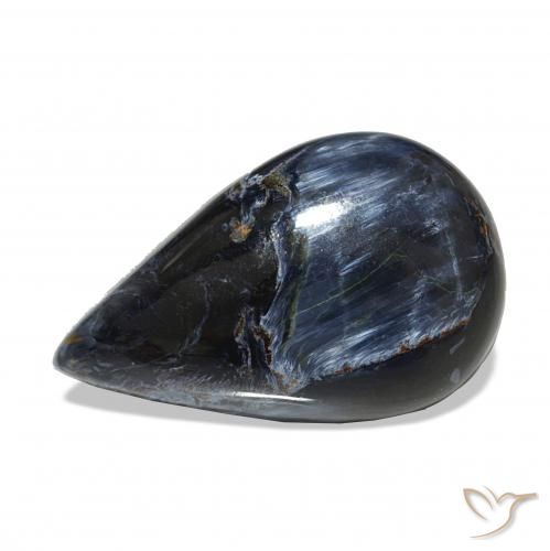 9,17 ctw natürlicher Mehrfarbig Pietersite, Birnenform, Lichtundurchlässig