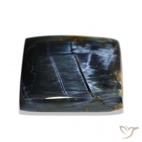 9,17 ctw natürlicher Mehrfarbig Pietersite, Quadrat, Lichtundurchlässig