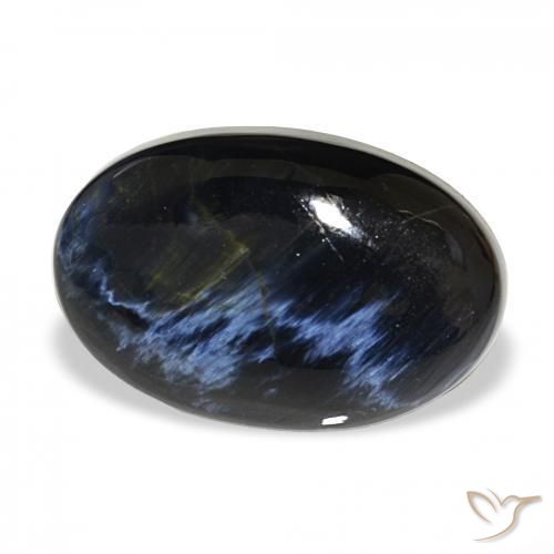 9,17 ctw natürlicher Mehrfarbig Pietersite, Oval, Lichtundurchlässig