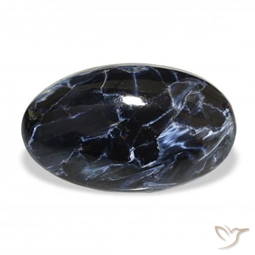 13.85ct Mehrfarbig Pietersite, Oval, Lichtundurchlässig