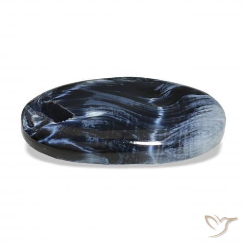 9,17 ctw natürlicher Mehrfarbig Pietersite, Oval, Lichtundurchlässig