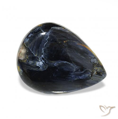 14.93ct Mehrfarbig Pietersite, Birnenform, Lichtundurchlässig
