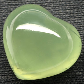 48,76 ctw natürlicher grüner Prehnit, Transparent, Transparent / Lichtdurchlässig