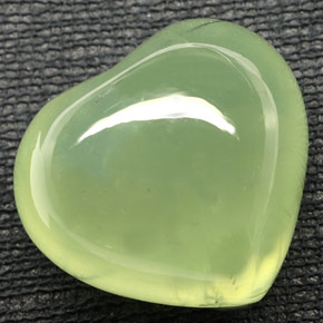 48,76 ctw natürlicher grüner Prehnit, Transparent, Transparent / Lichtdurchlässig