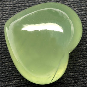 48,76 ctw natürlicher grüner Prehnit, Transparent, Transparent / Lichtdurchlässig
