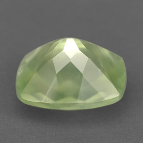 5,33 ctw natürlicher grüner Prehnit, Transparent, Transparent / Lichtdurchlässig