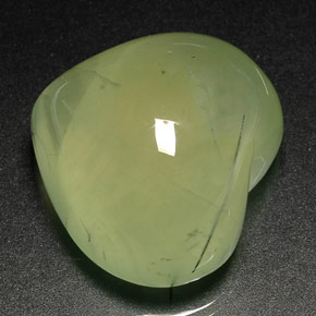 40,95 ctw natürlicher grüner Prehnit, Transparent, Transparent / Lichtdurchlässig