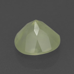 1,90 ctw natürlicher grüner Prehnit, Transparent, Transparent / Lichtdurchlässig