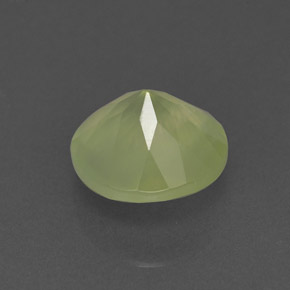1,96 ctw natürlicher grüner Prehnit, Transparent, Transparent / Lichtdurchlässig
