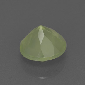 1,95 ctw natürlicher grüner Prehnit, Transparent, Transparent / Lichtdurchlässig