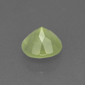 1,95 ctw natürlicher grüner Prehnit, Transparent, Transparent / Lichtdurchlässig