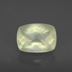 1,60 ctw natürlicher grüner Prehnit, Transparent, Transparent / Lichtdurchlässig